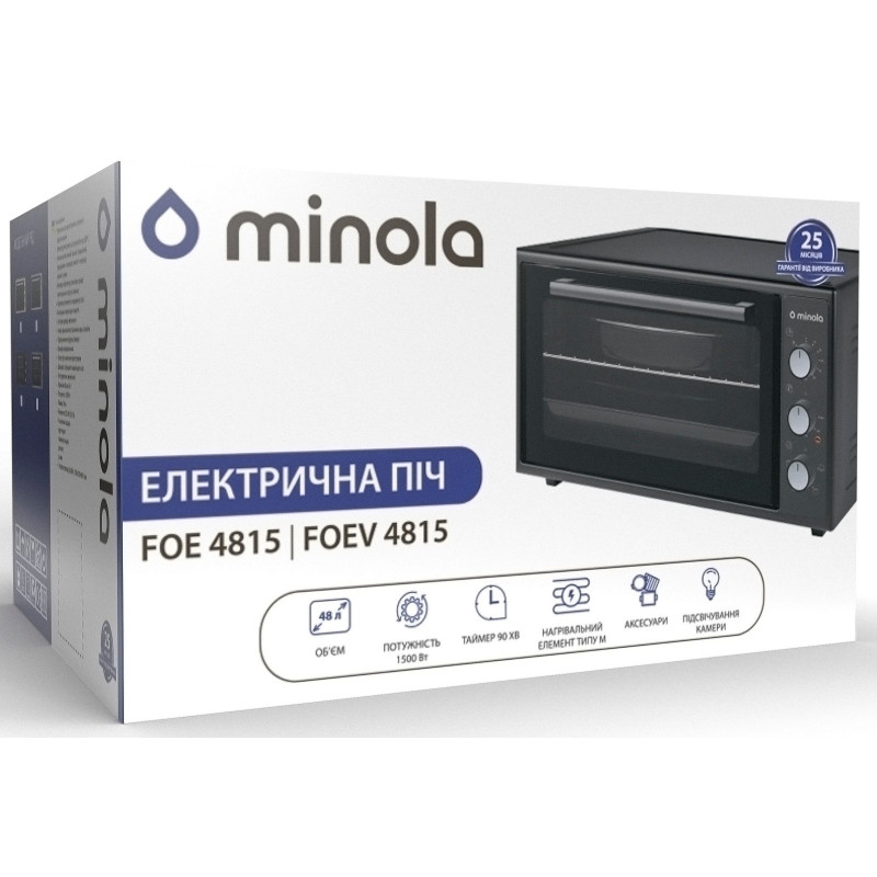 Настільна духовка Minola FOEV 4815 GR