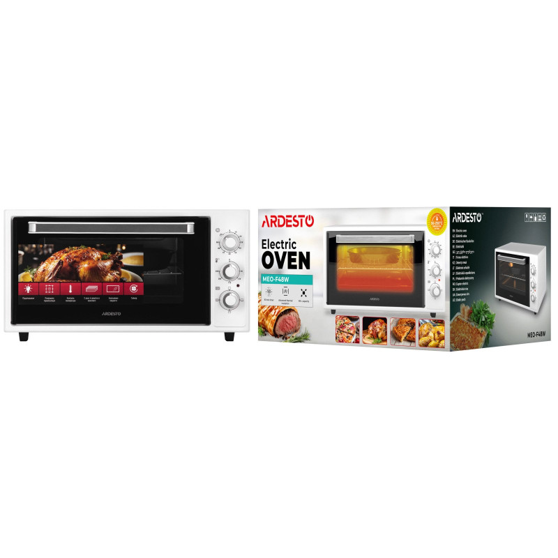 Настільна духовка ARDESTO MEO-F48W