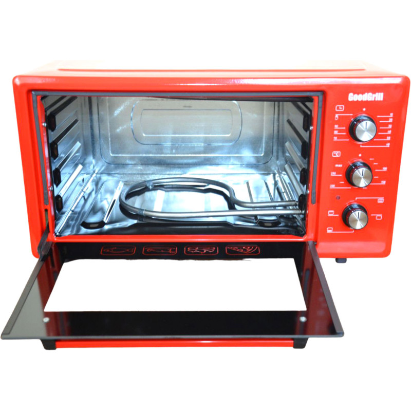 Духовка настольная GoodGrill GR-5001R 50л Red