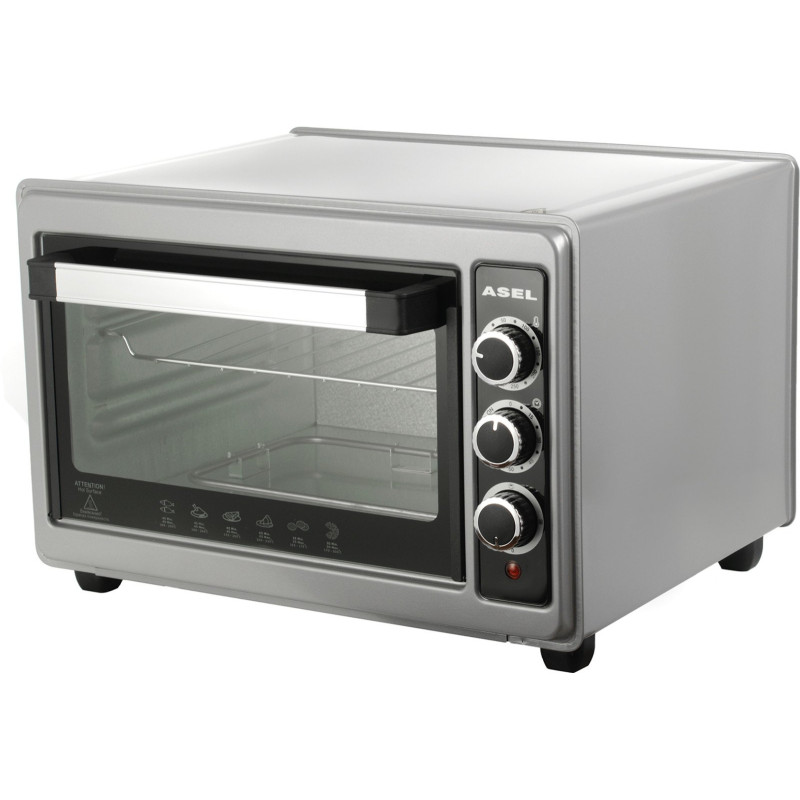 Електрична піч ASEL AF33-23 сірий