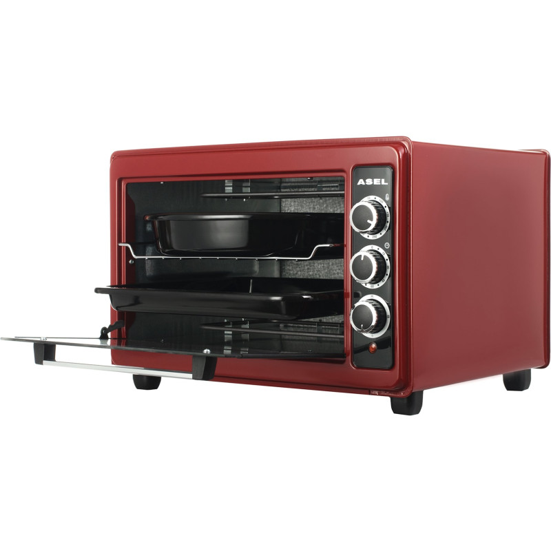 Електрична піч Asel AF33-23 бордо