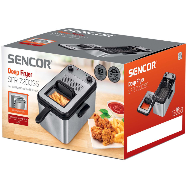 Фритюрниця SENCOR SFR 7200SS