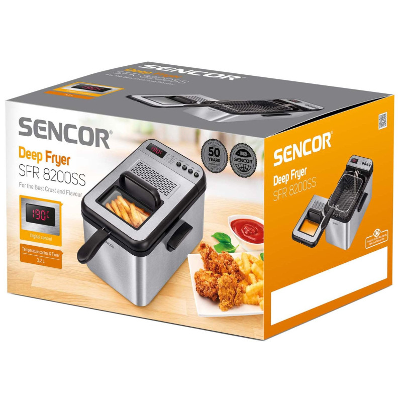 Фритюрниця Sencor SFR 8200SS 