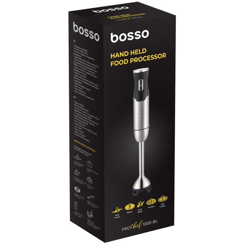  Блендер BOSSO ProChef 1000-BL