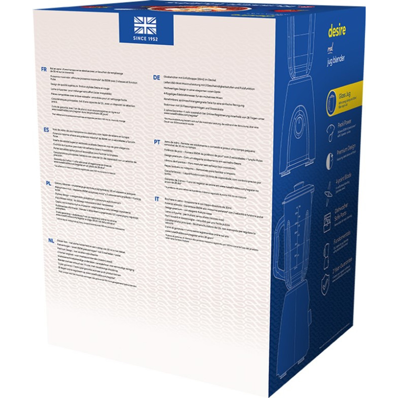  Блендер RUSSELL HOBBS 27120-56 Desire Jug Blender