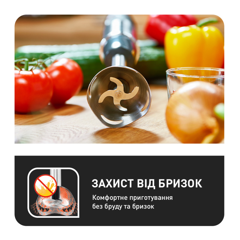   Блендер Tefal QUICKCHEF 3 in 1 (HB656G10)