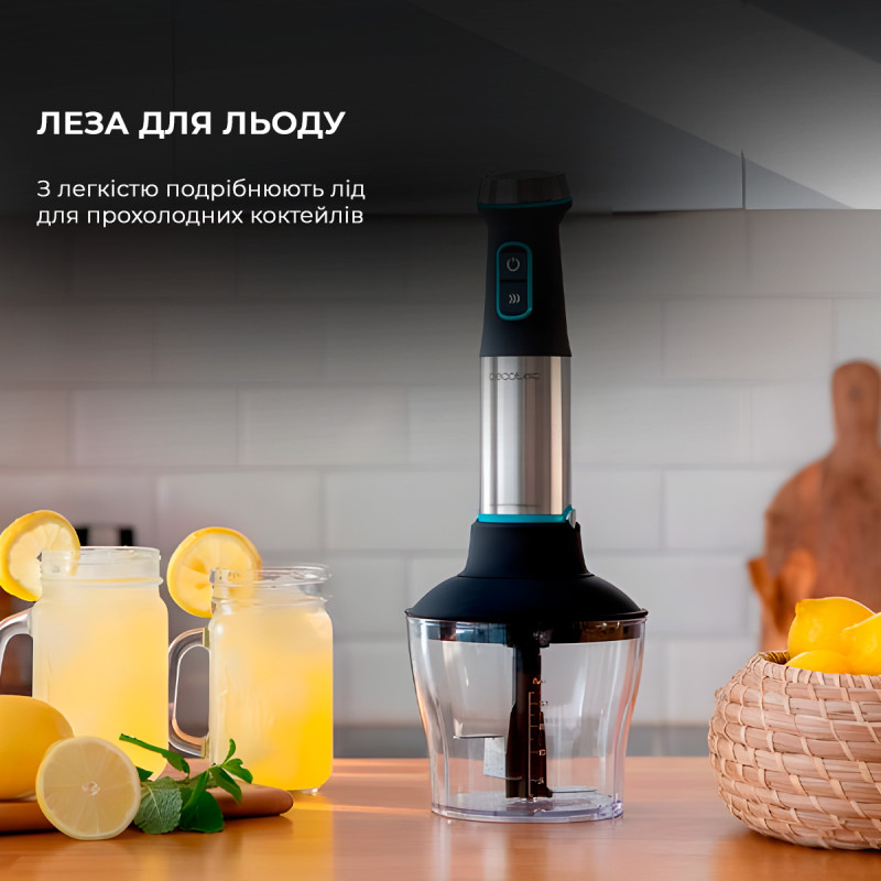 Блендер Cecotec Power TitanBlack 1200 XL PerfectCream&Crush (CCTC-04293)