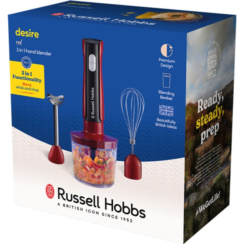 Блендер RUSSELL HOBBS 27140-56 Desire 3 in 1 Hand Blender