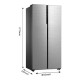 Холодильник MIDEA MDRS619FIE46