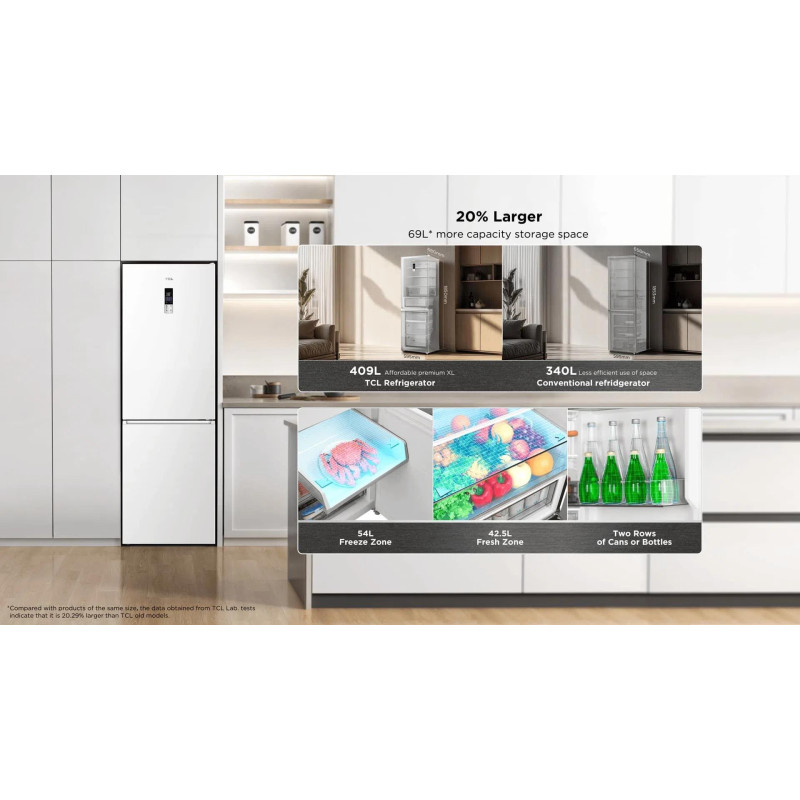 Холодильник TCL RP409BWE0BA