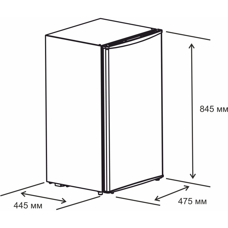 Холодильник ELEYUS MRDW1085M47 SV