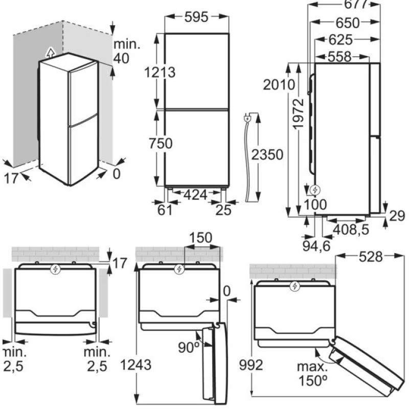 Холодильник ELECTROLUX LNT5ME36U1