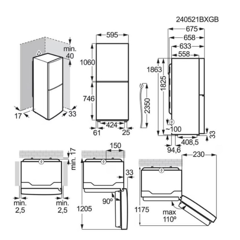 Холодильник ELECTROLUX LNT7ME36X3