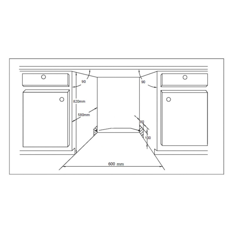 Посудомийна машина MIDEA MID60S160i-C