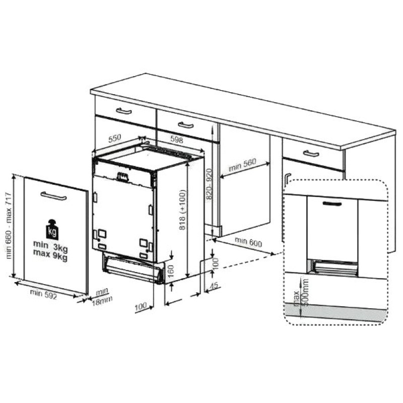 Посудомийна машина Beko BDIN38531D