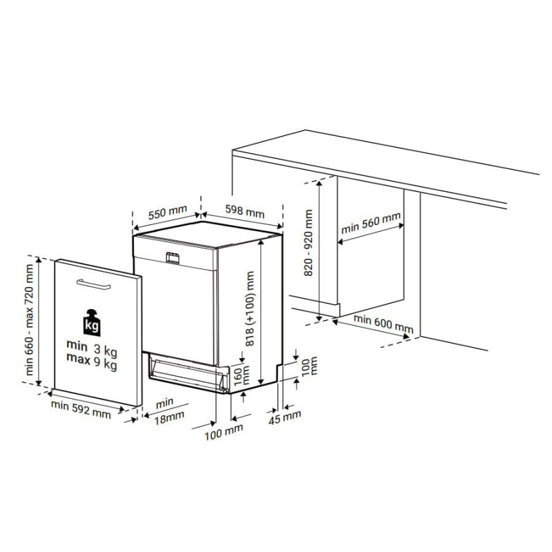 Посудомийна машина Beko BDIN25325