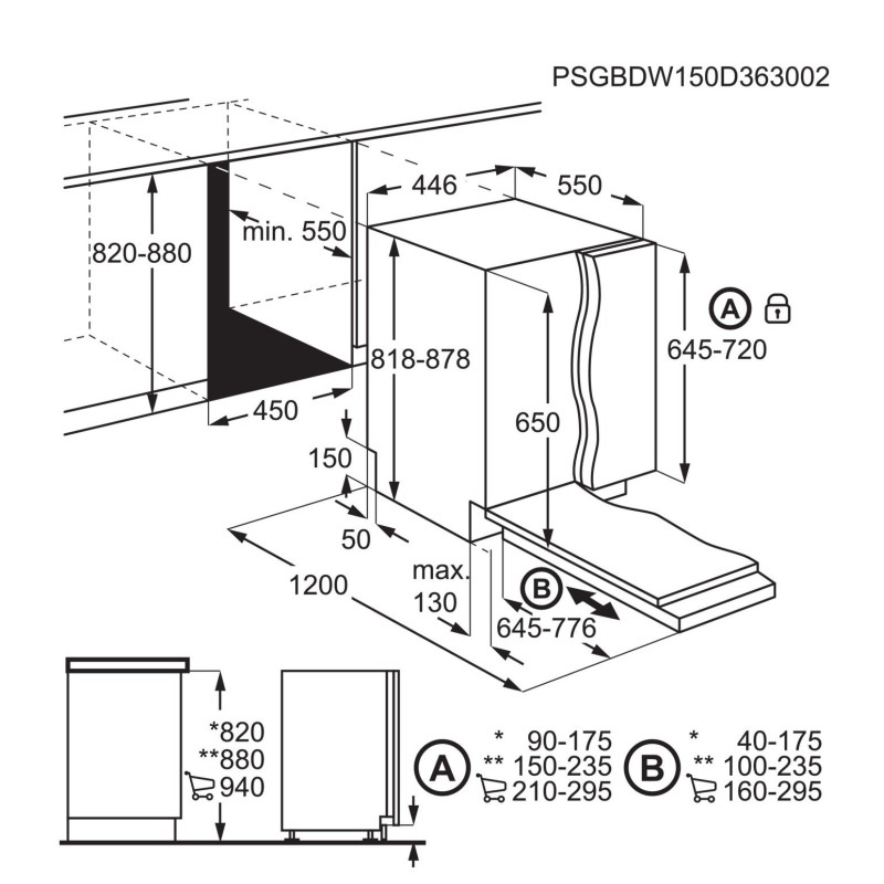 Посудомийна машина Electrolux KEMB3301L