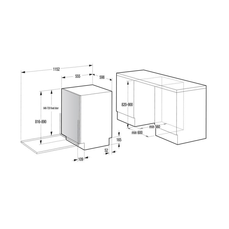 Посудомийна машина Gorenje GV16E1