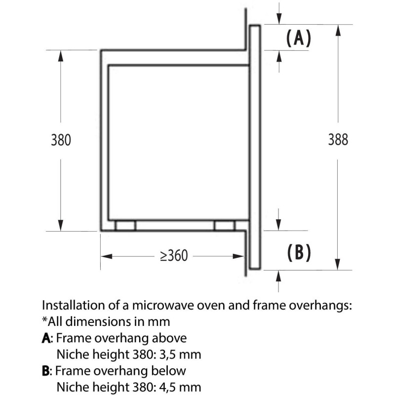 Мікрохвильова піч Gorenje BMI 201 AG1X