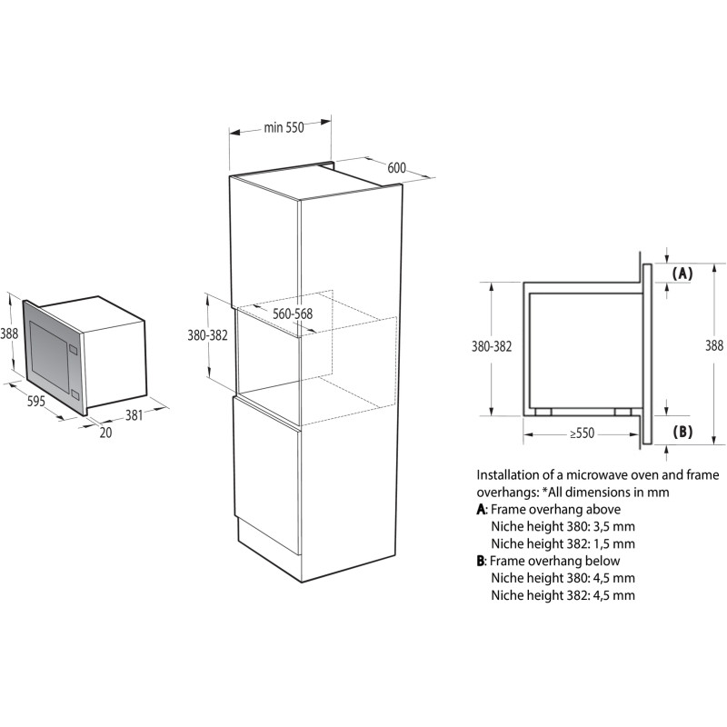 Мікрохвильова піч Gorenje BM251SG2WG