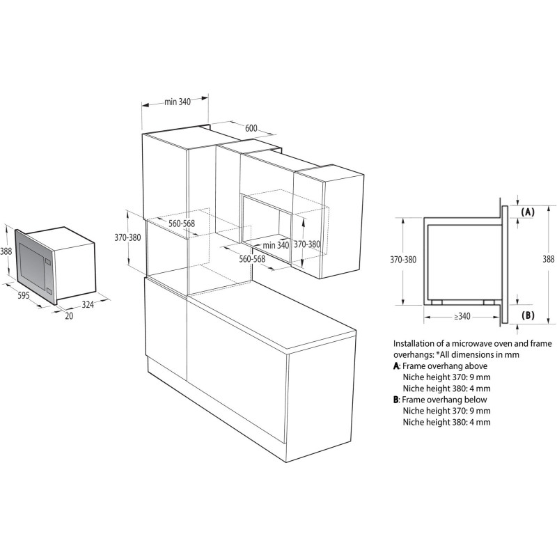 Мікрохвильова піч Gorenje BM201AG1BG