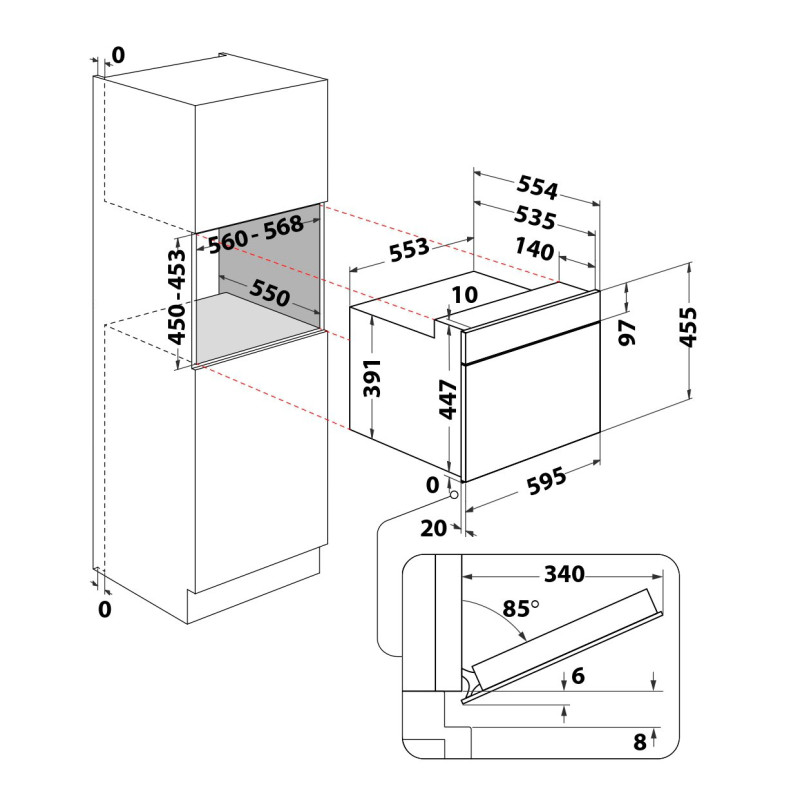 Мікрохвильова піч Whirlpool WMW44HMX