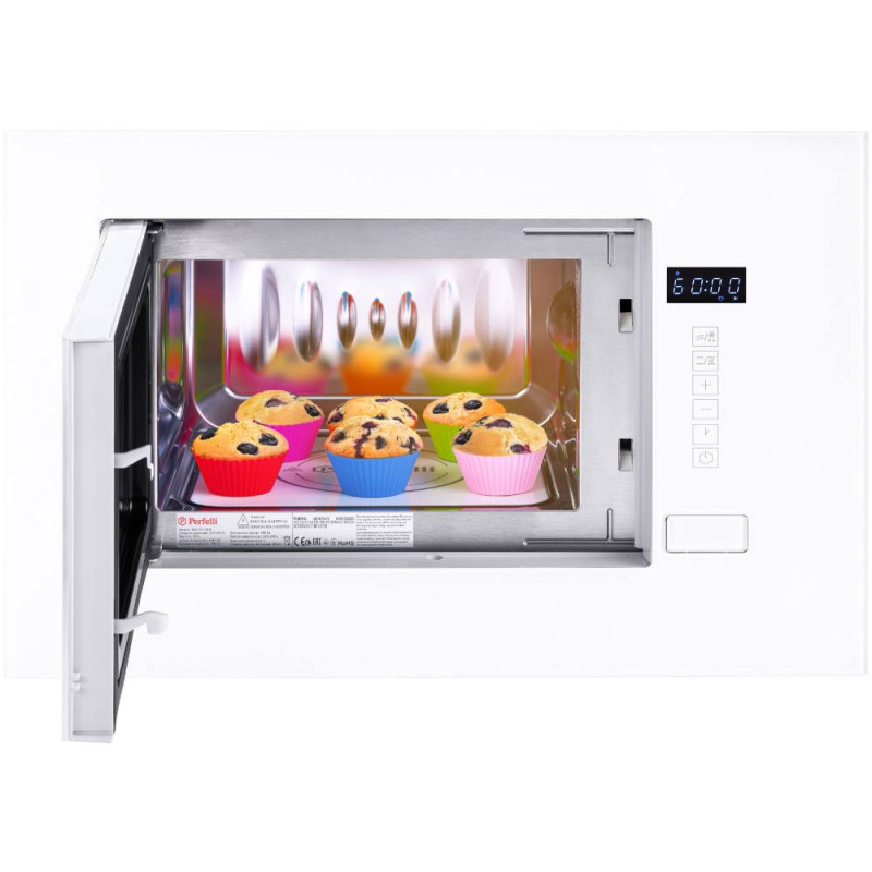 Вбудована мікрохвильова піч Perfelli BM 205 GLW