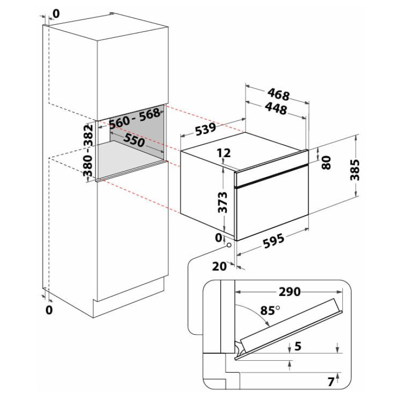 Мікрохвильова піч Whirlpool WMD44MX
