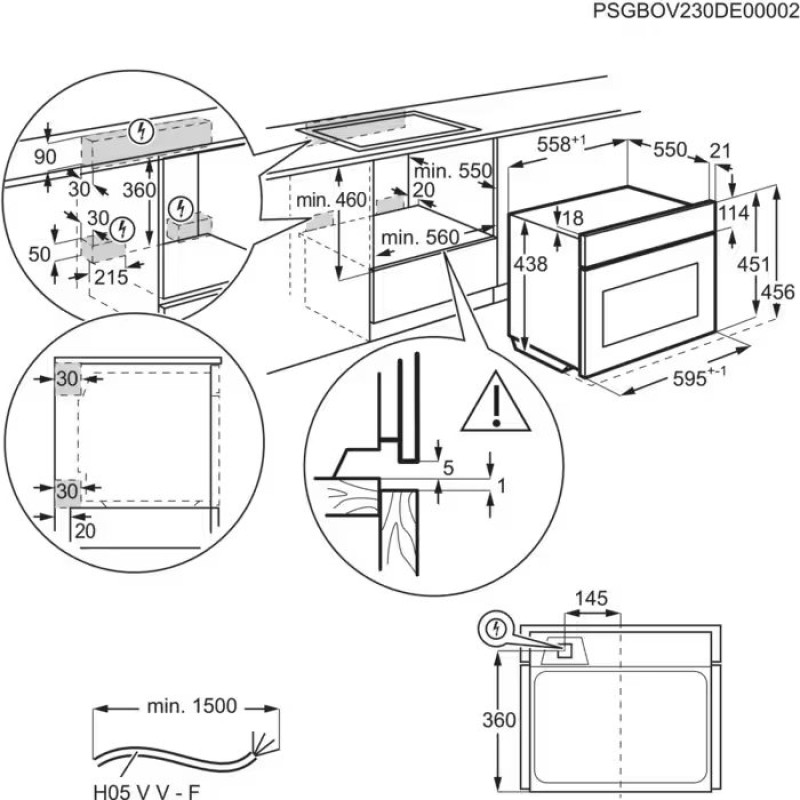 Мікрохвильова піч ELECTROLUX EVM8E09X
