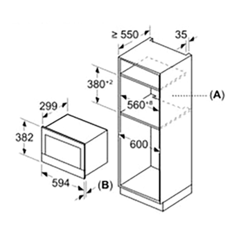 Мікрохвильова піч Bosch BFL7221B1