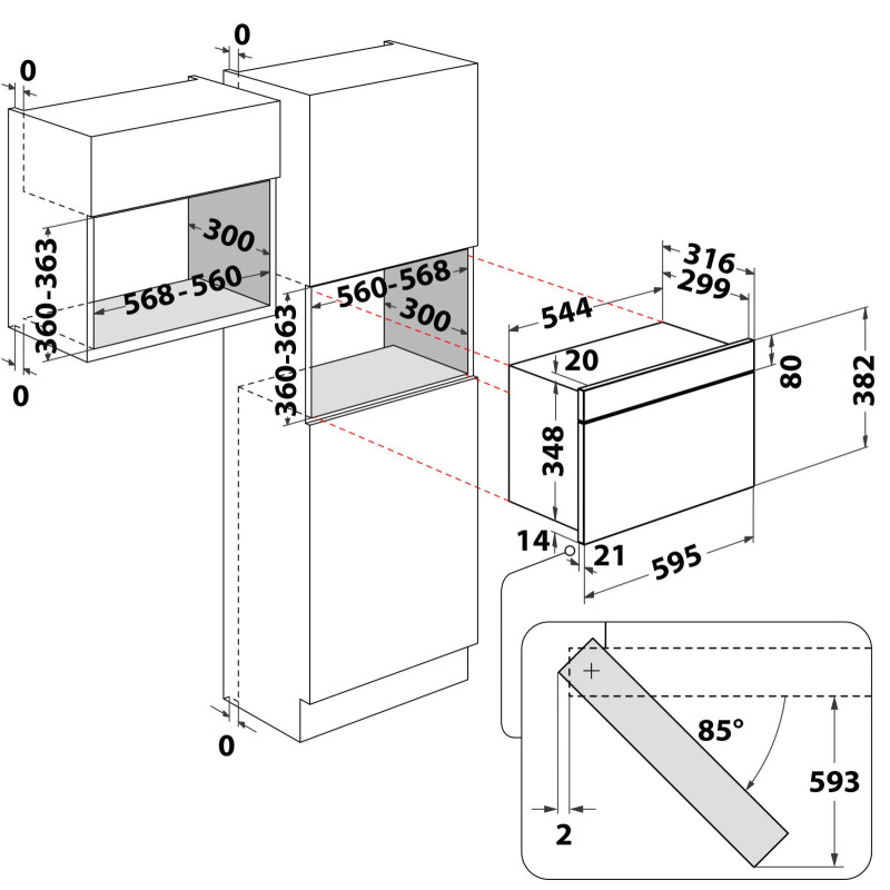 Мікрохвильова піч WHIRLPOOL MBNA920X