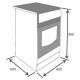 Плита Eleyus CAST 6001 CF BL