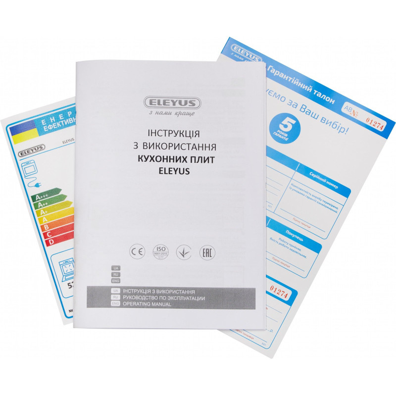 Плита ELEYUS KRONO 6003 EF WH