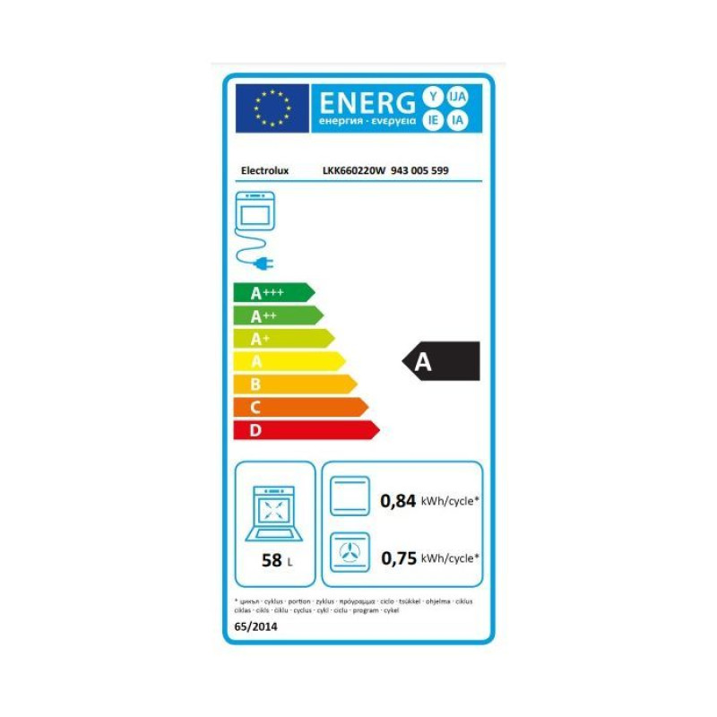 Плита Electrolux LKK660220W