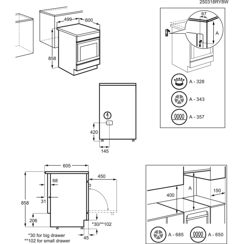 Плита Electrolux LKR540267X
