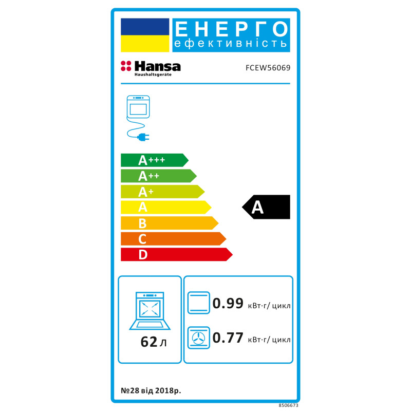 Плита Hansa FCEW56069