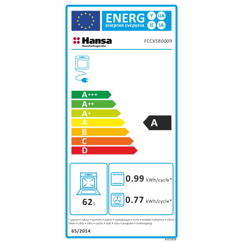 Плита HANSA FCCX580009