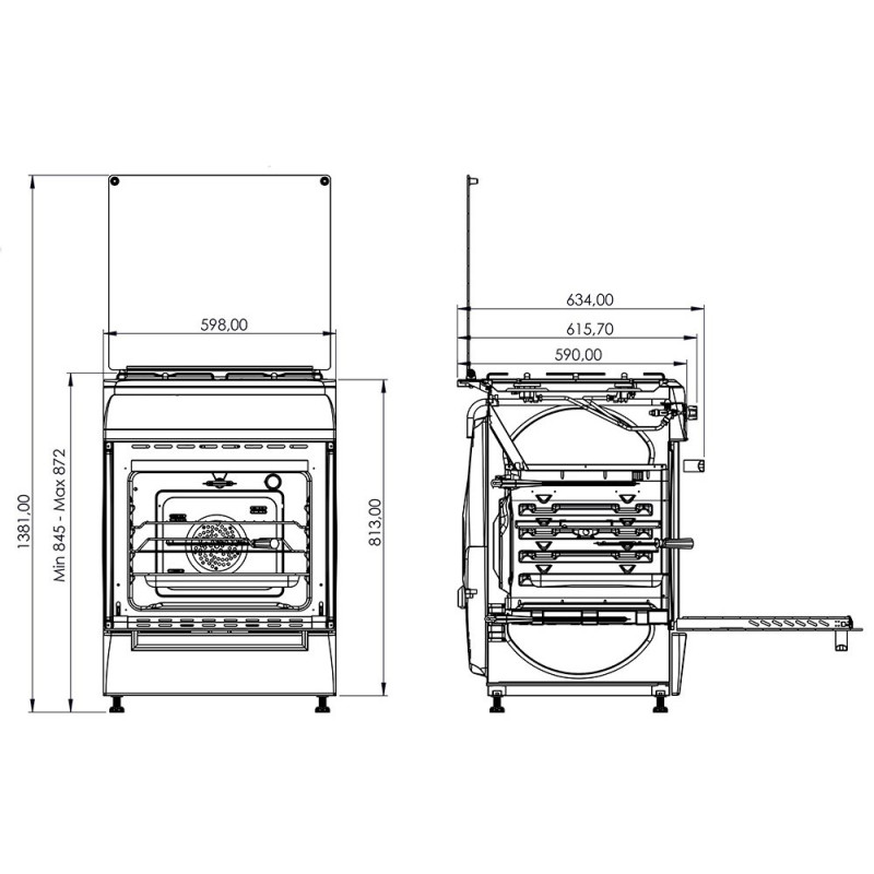 Плита GRUNHELM G4FG6612W-0