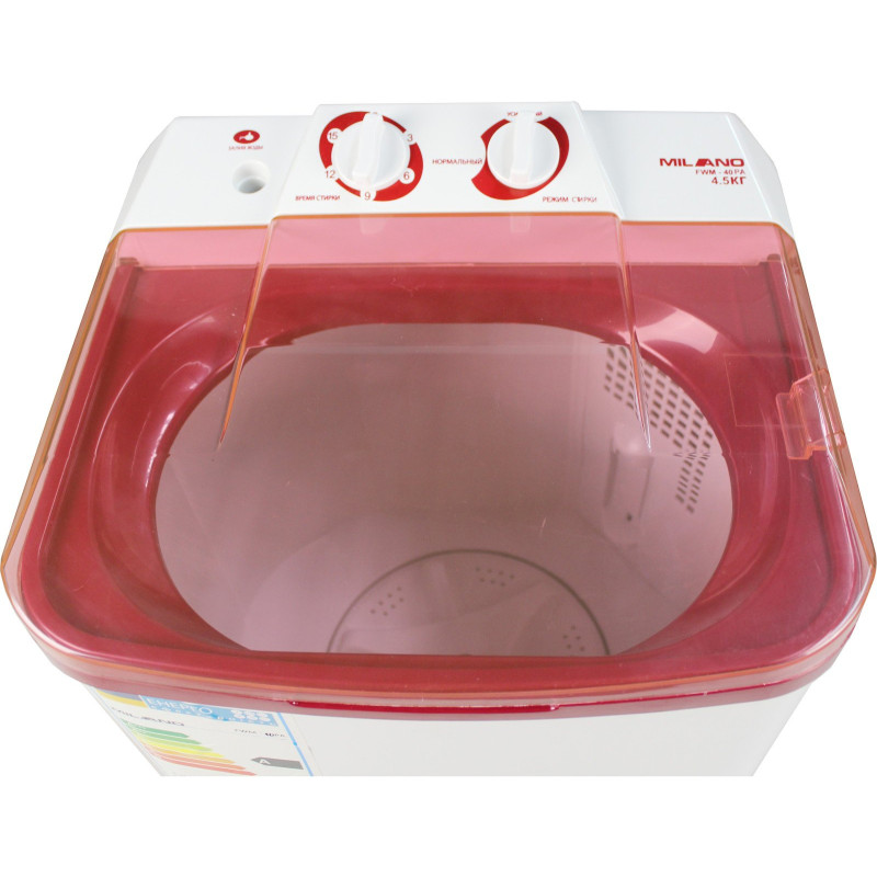 Пральна машина Milano FWM-40 PA RED