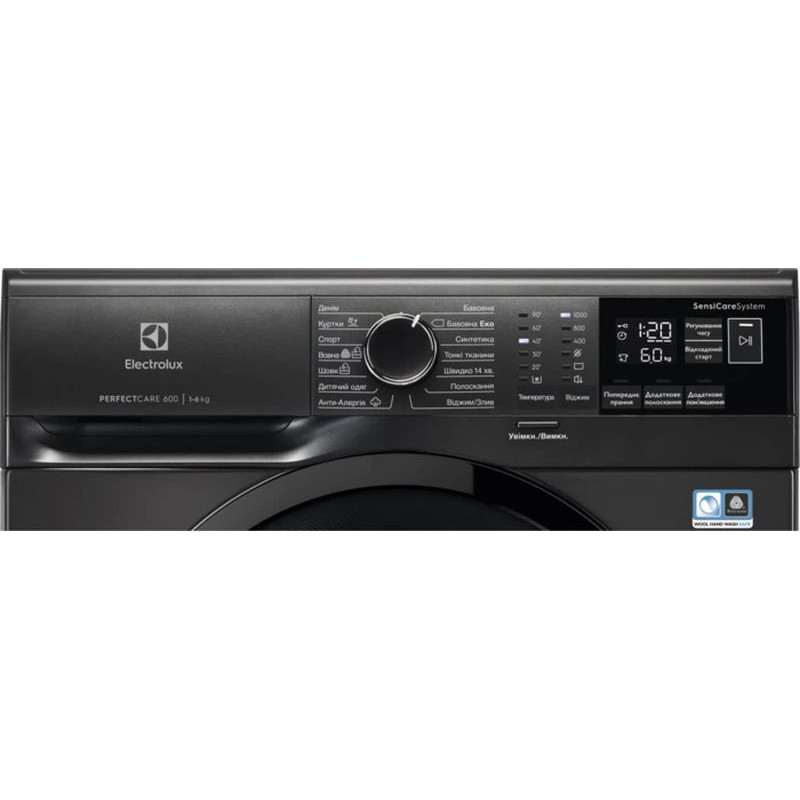 Пральна машина Electrolux PerfectCare 600 EW6S406BXU