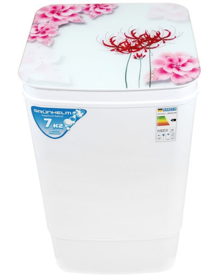 Пральна машина напівавтомат Grunhelm GWB-W703-WH