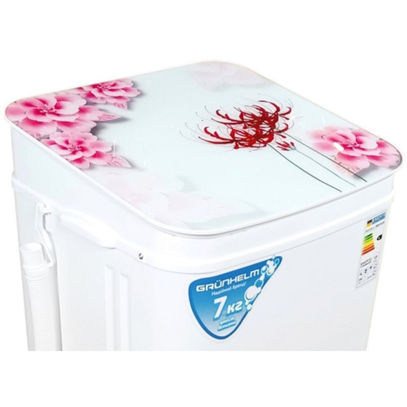 Пральна машина напівавтомат Grunhelm GWB-W703-WH