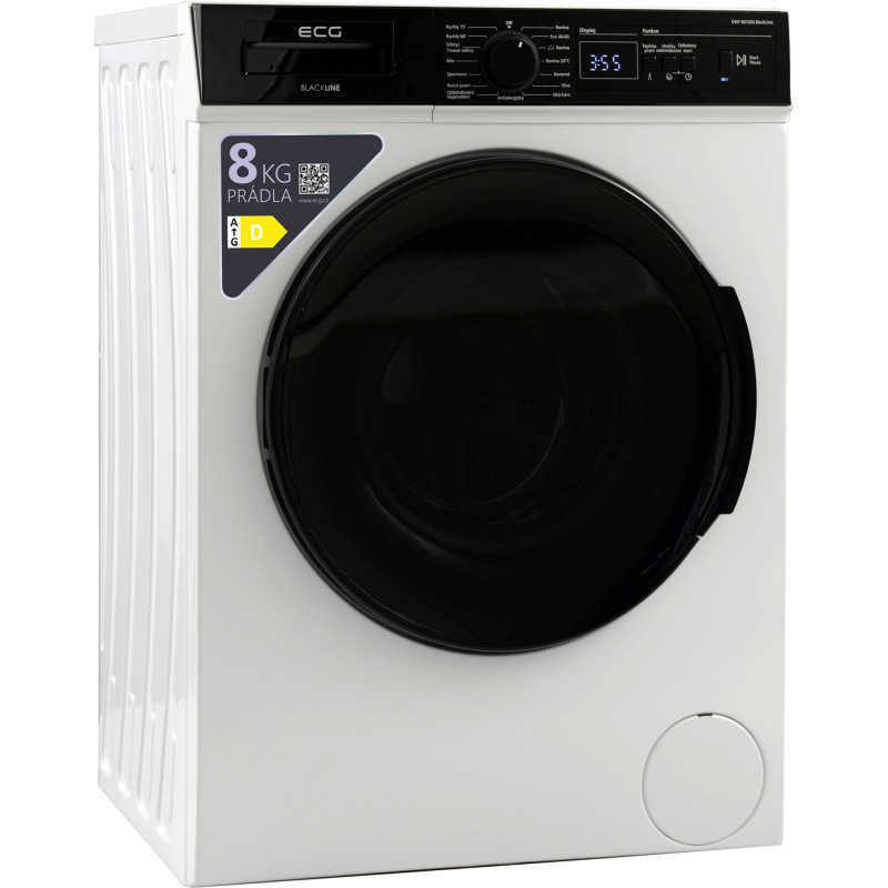 Пральна машина ECG EWF 801200 BlackLine