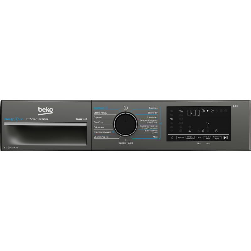 Пральна машина повногабаритна Beko B3WFU48415MGB2