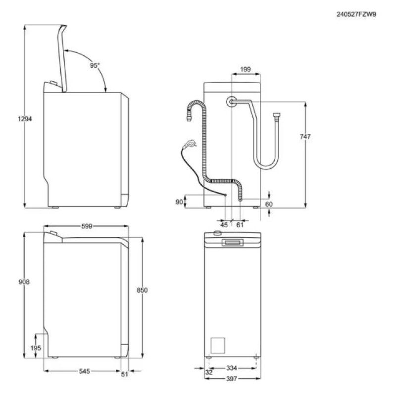 Пральна машина AEG LTR8C373U
