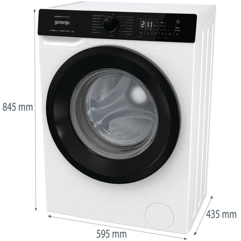 Пральна машина GORENJE WNHA62SAS/UA