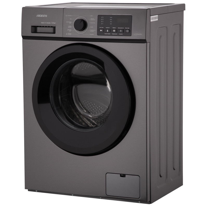 Пральна машина вузька Ardesto Black Mars WMS-7117IDGBD
