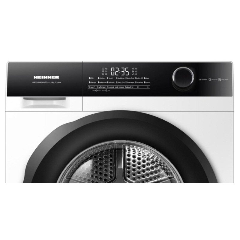 Сушильна машина Heinner HHPD-HMK90IVFC+++