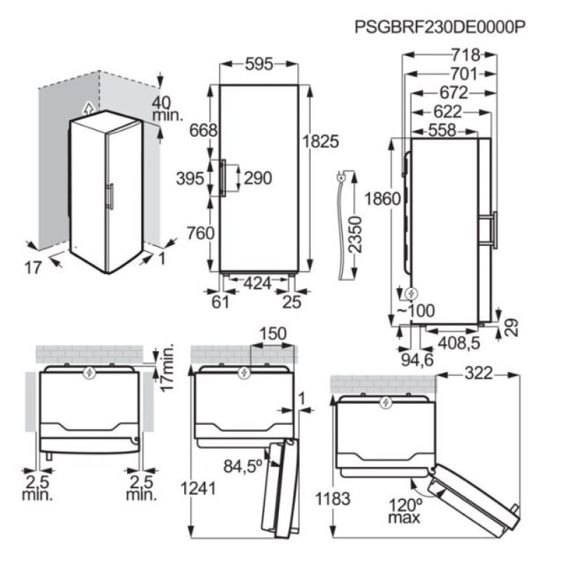 Морозильна камера ELECTROLUX LUS7ME28X