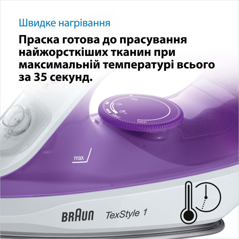Праска Braun TexStyle 1 SI 1080 VI
